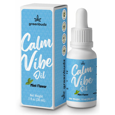 Óleo de CBD 6.000mg - Calm Vibe Oil - 30 mL - Sabor Hortelã